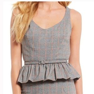 HOST PICK 🌹🌹 Antonio Melani Ross Plaid Top.